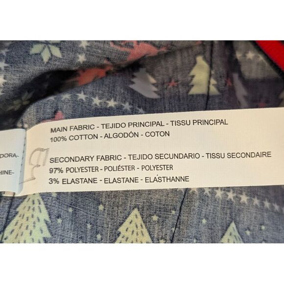 Denim & Flower Ricky Singh Jacket Holiday Christmas‎ Zip Up Lightweight Sz M NEW - Picture 9 of 13